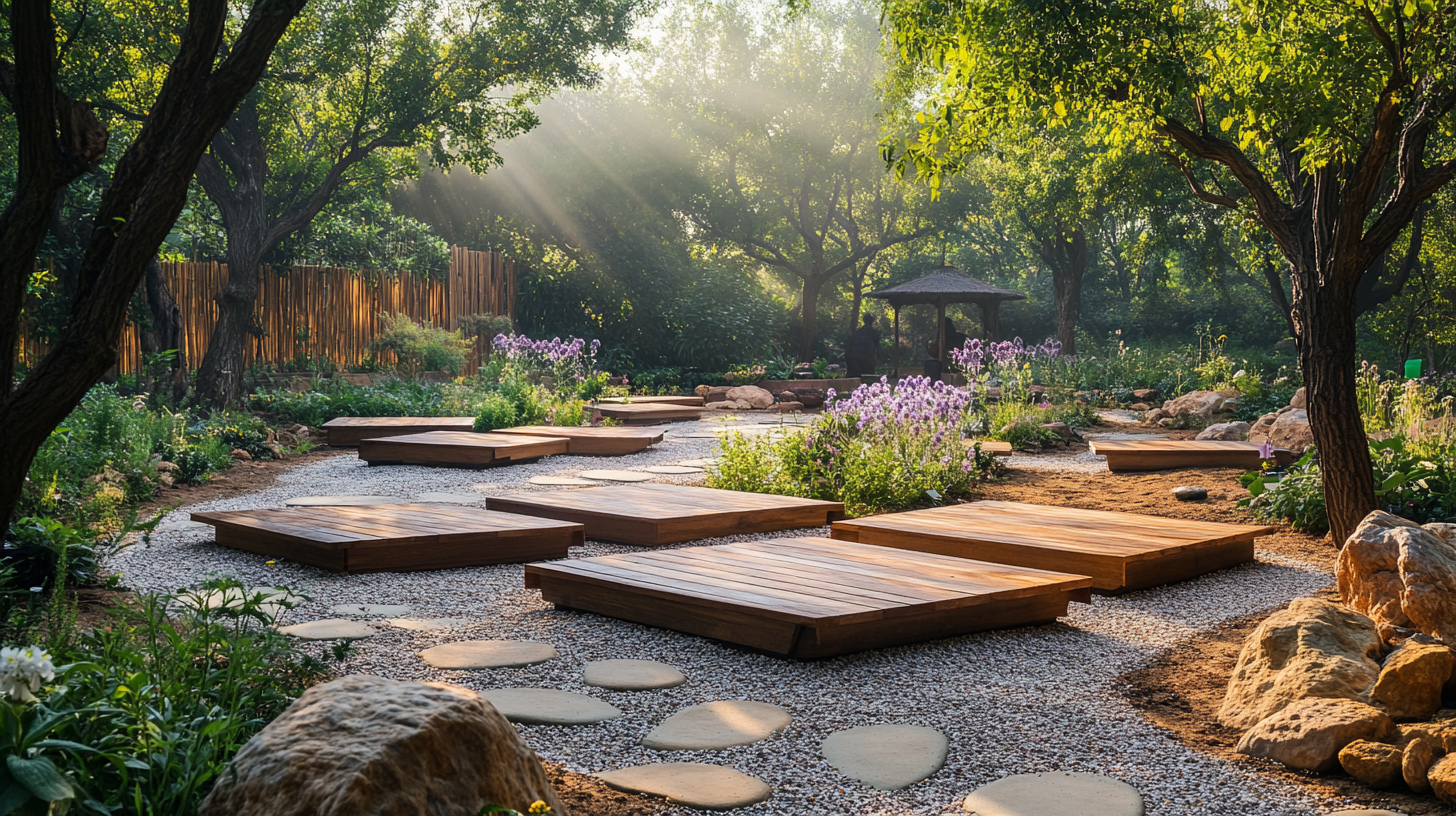 Спокійна атмосфера йога студії з м'яким освітленням для людей старшого віку